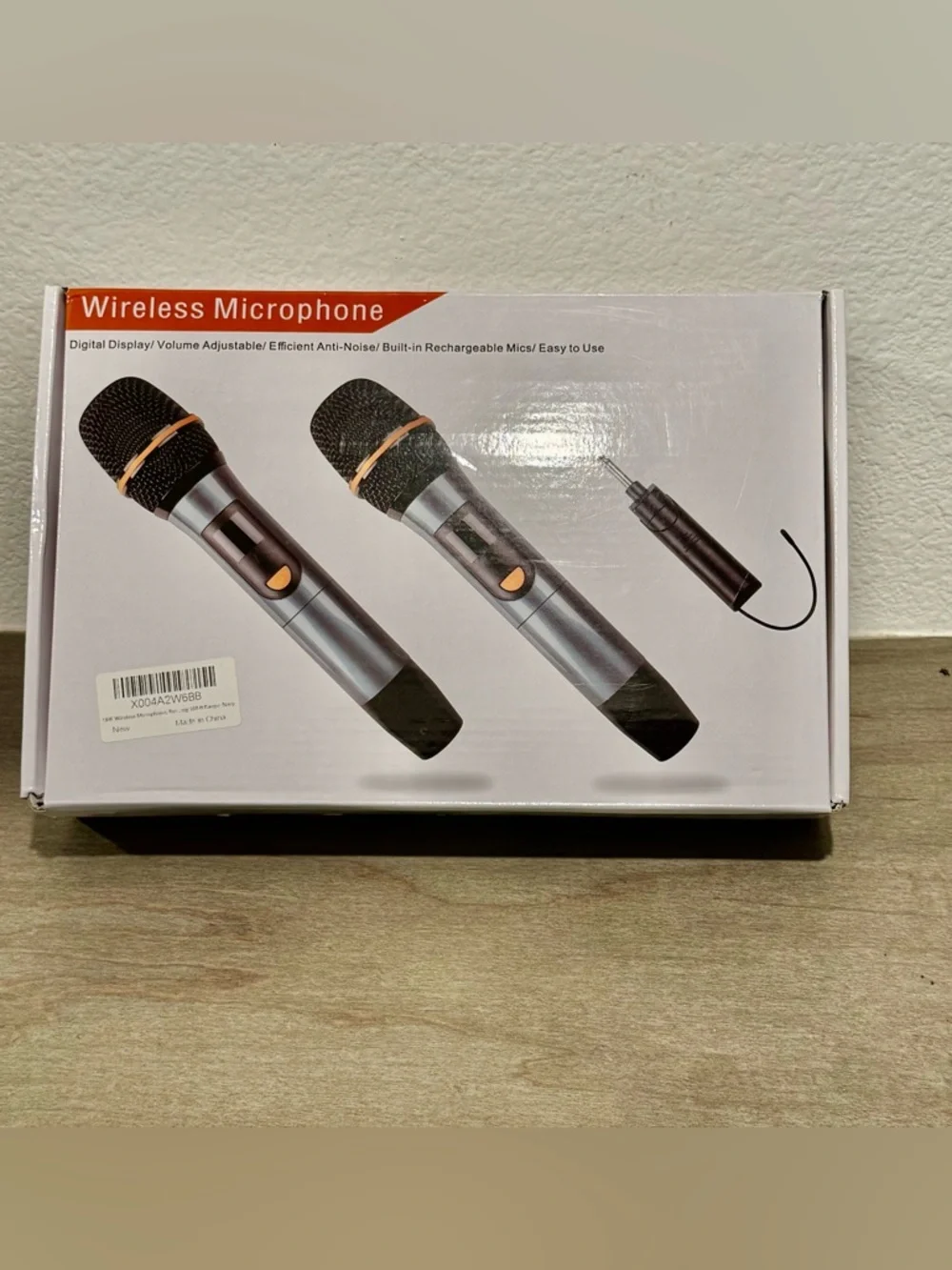 Wireless UHF Handheld Microphone Dual Pack - Black